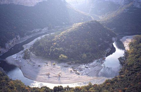 Gorges de l'Ardèche, cirque de la Madeleine - Ardèche - Rhône Alpes