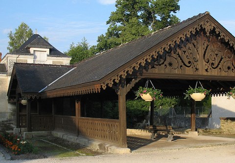 Ligueil, le lavoir - Indre et Loire - Centre