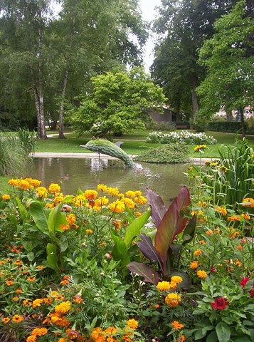 Epernay - jardin de la Sté d'Horticulture - Marne - Champagne ardennes