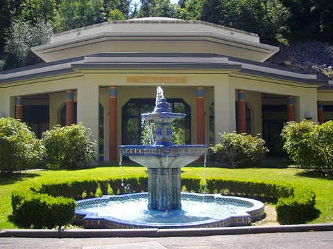 Thermes de Bagnoles de l'Orne, en Normandie