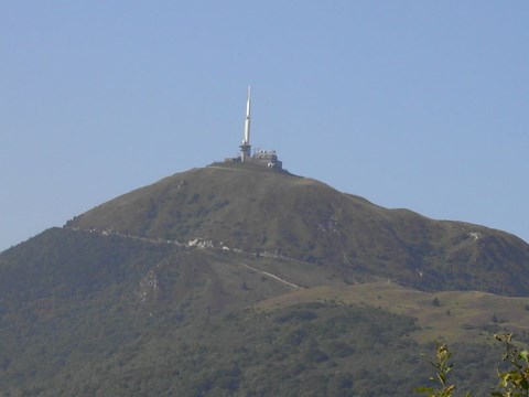 Le puy de Dôme, en Auvergne