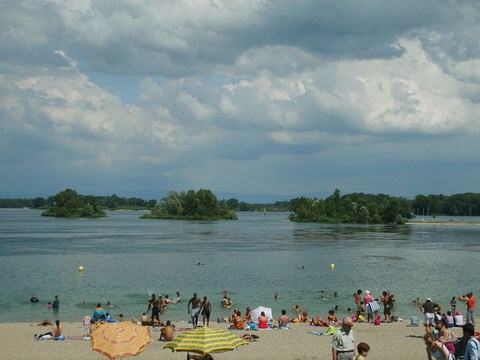 Vénissieux, parc de Méribel Jonage - Rhône - région Rhone-alpes