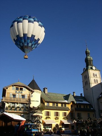 Megève, centre ville - Haute Savoie - Rhône Alpes