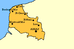 carte pas de calais